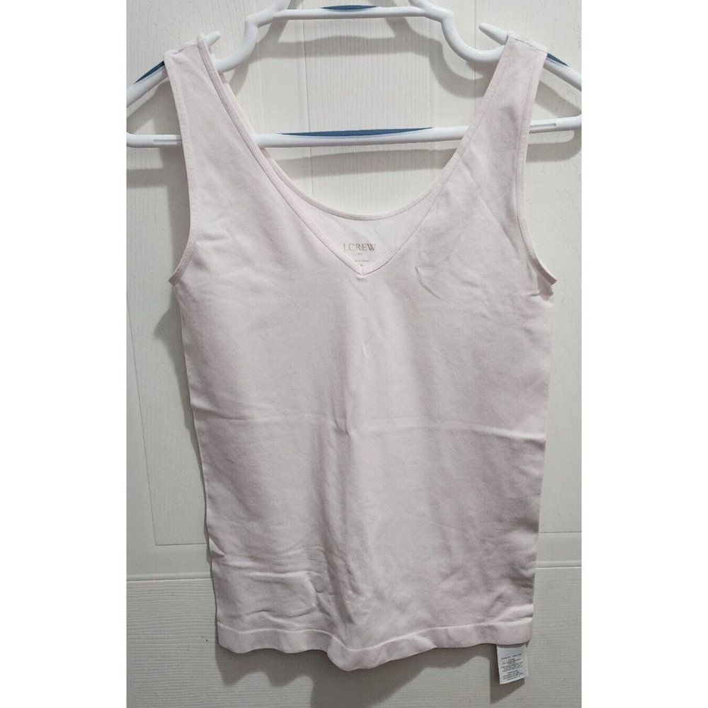 J CREW Women's Sleeveless Reversible Stretch Tank Top H2614 Pink Size M ($29.50)